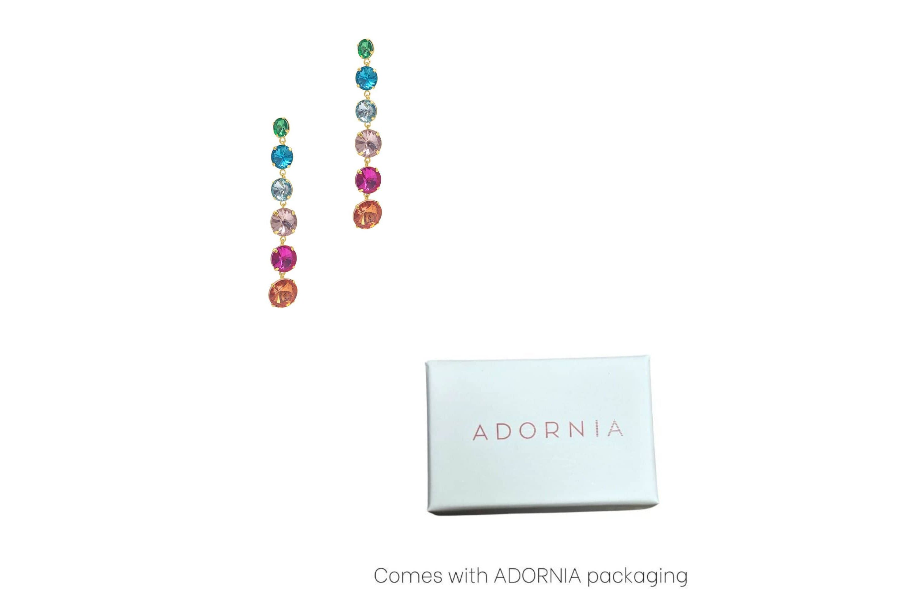 Multicolor Drop Earrings