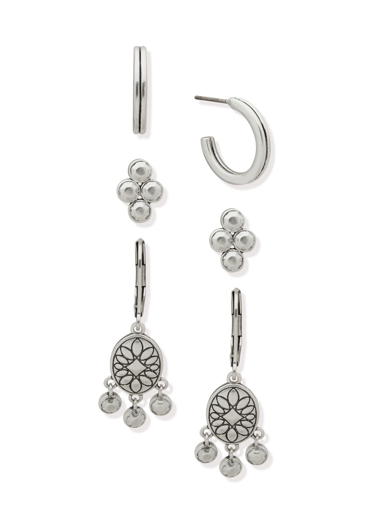 Shaky Drop Trio Earring Set