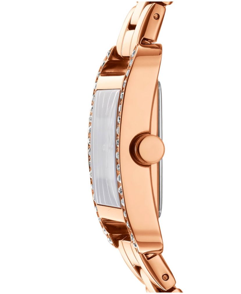Womens City Midi Rose Gold Dial Rose Gold-Tone Stainless Steel Bracelet Watch
