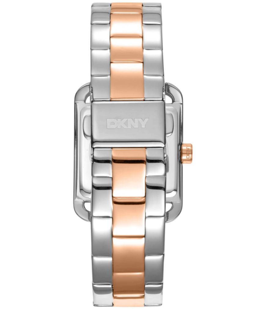 Womens City Glitz Silver Dial Stainless Steel Bracelet Watch