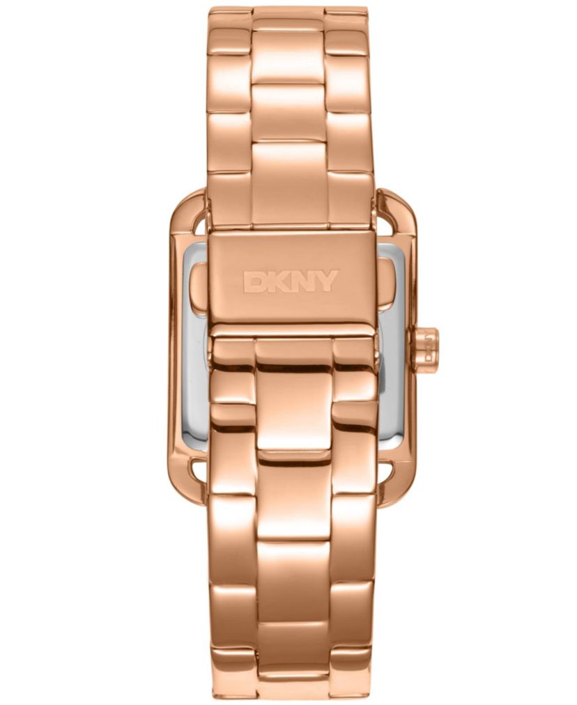 Womens City Midi Rose Gold Dial Rose Gold-Tone Stainless Steel Bracelet Watch