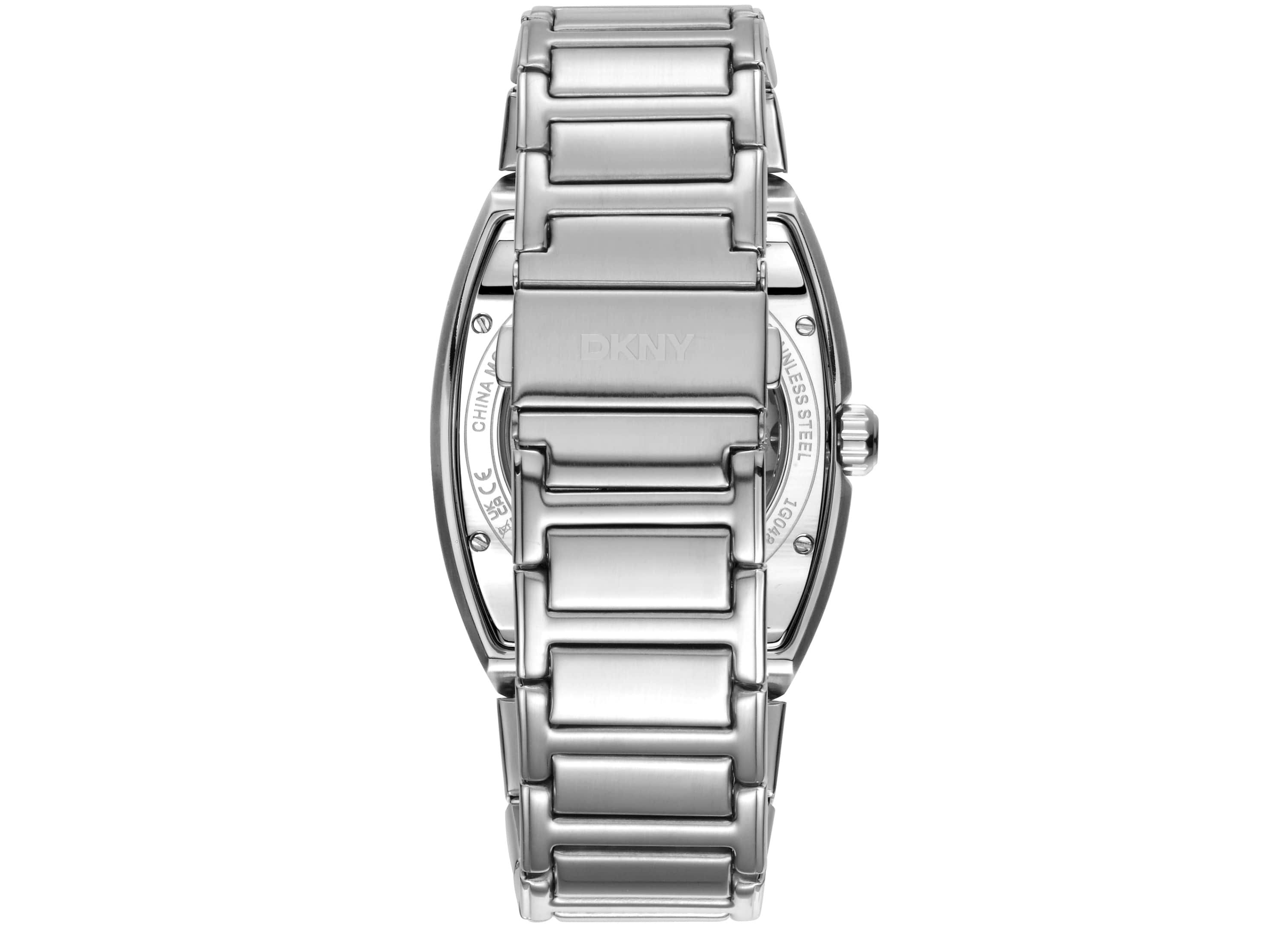 Mens Urban Automatic Silver Dial Stainless Steel Bracelet Watch