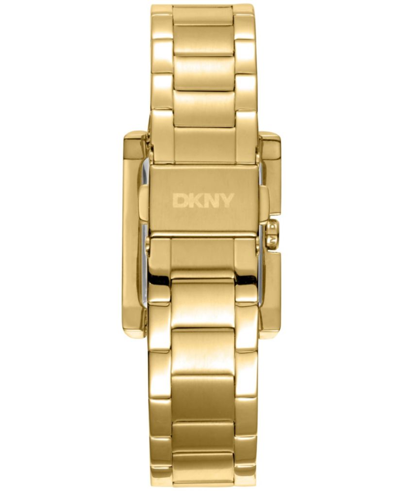 Womens Westside Midi Silver Dial Gold-Tone Stainless Steel Bracelet Watch