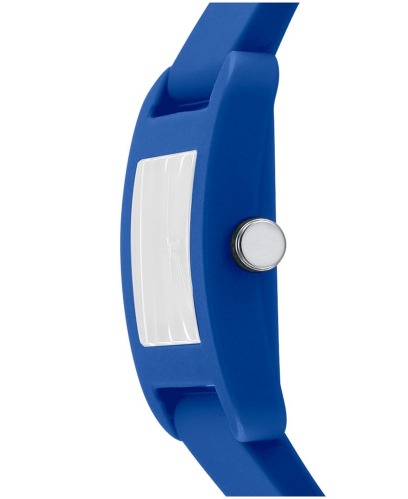 Womens City Sport Dark Blue Dial Dark Blue Silicone Strap Watch