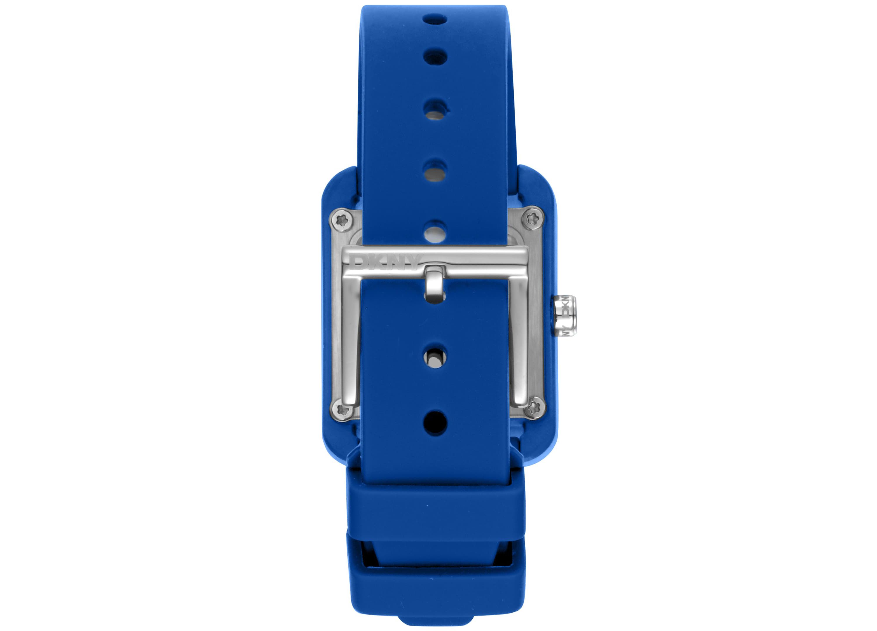 Womens City Sport Dark Blue Dial Dark Blue Silicone Strap Watch