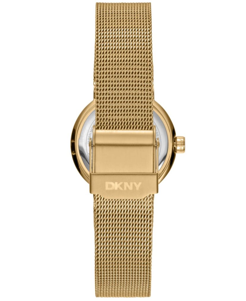 Womens Eastside Mini Champagne Dial Gold-Tone Stainless Steel Bracelet Watch