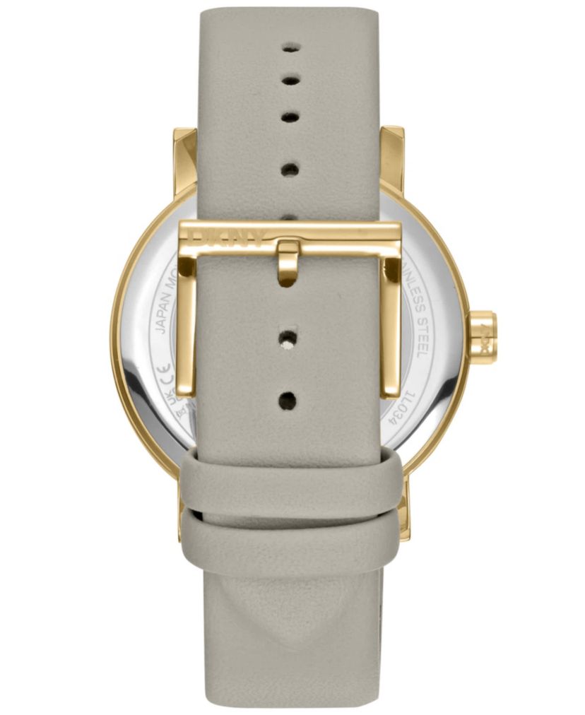 Womens Soho Maxi Silver Dial Dark Blue Leather Strap Watch
