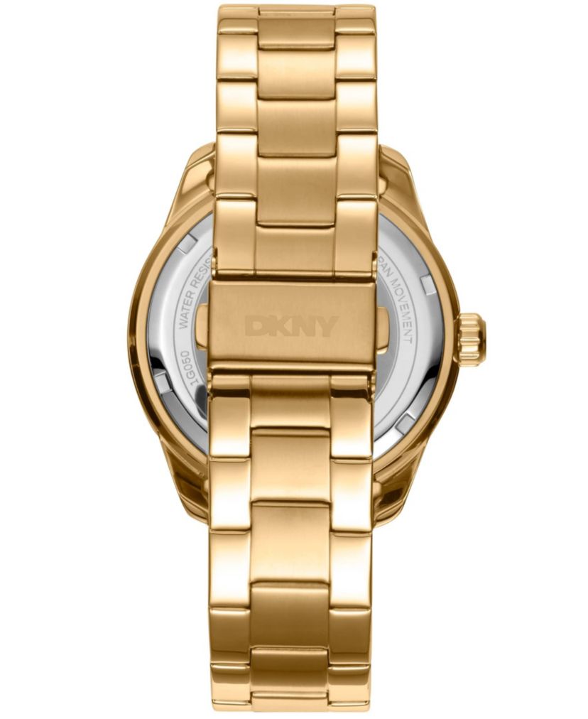 Mens Crosby Sport Black Dial Black Gold-Tone Stainless Steel Bracelet Watch