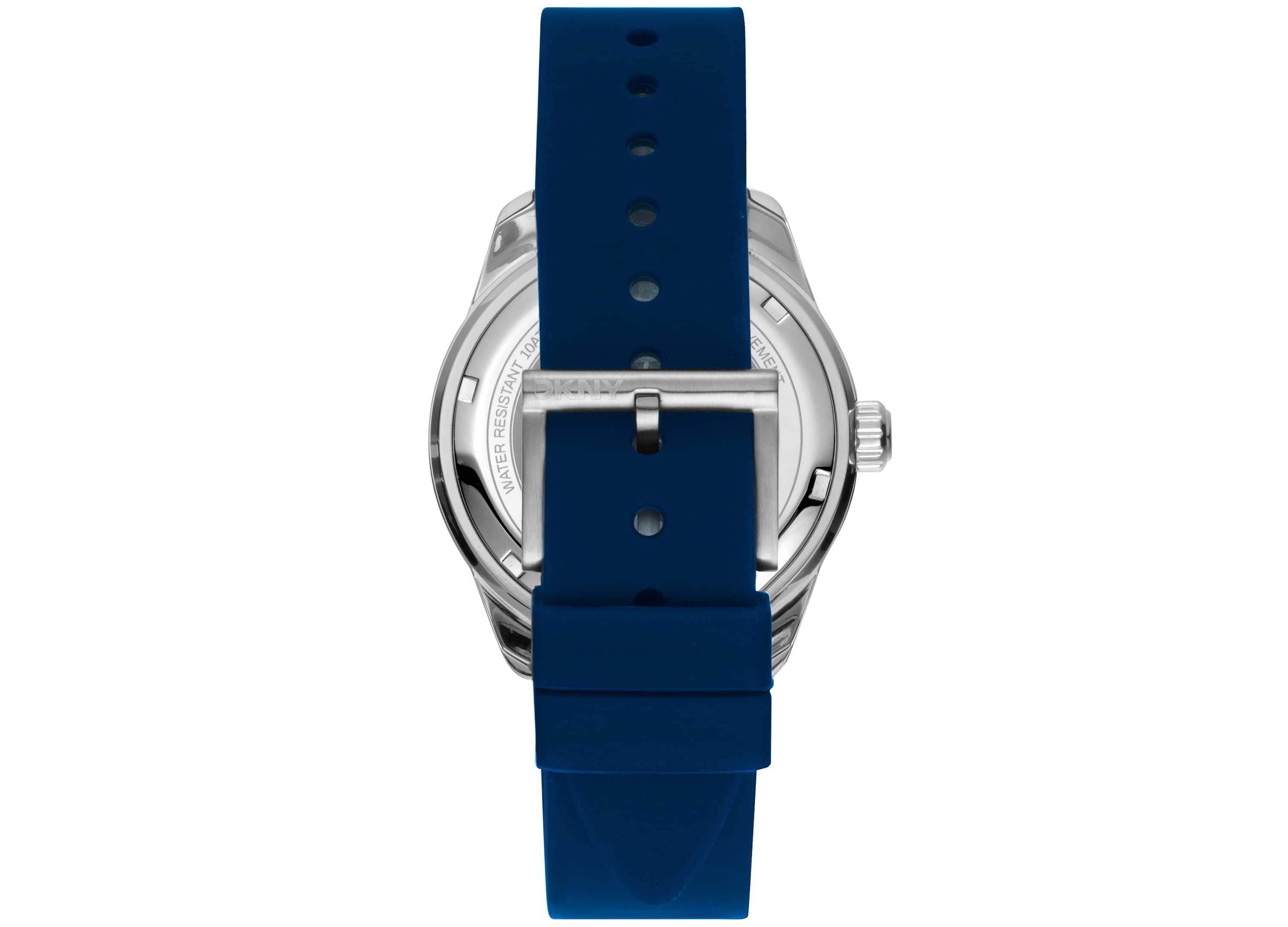 Mens Crosby Sport Dark Blue Dial Stainless Steel Bracelet Watch