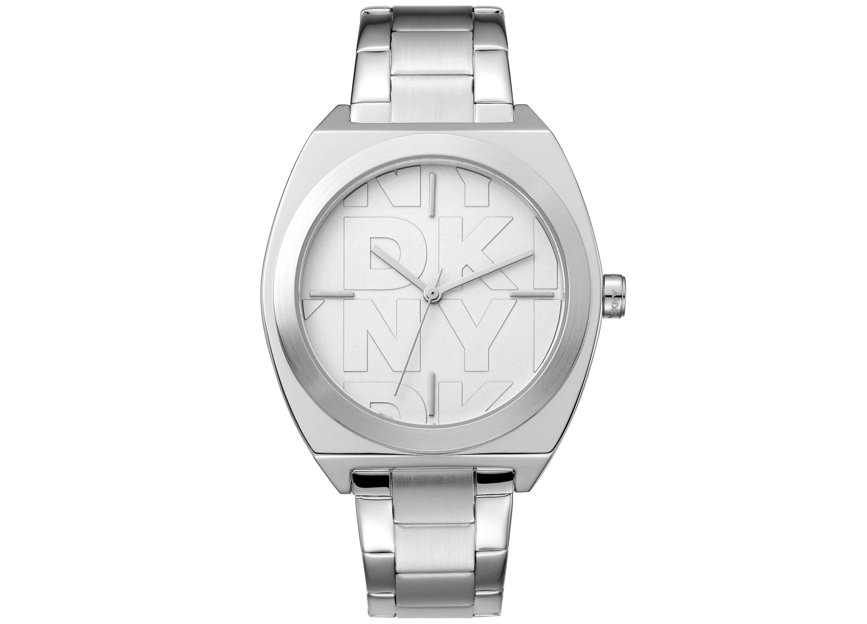 Womens Broadway Max Silver Dial Stainless Steel Bracelet Watch