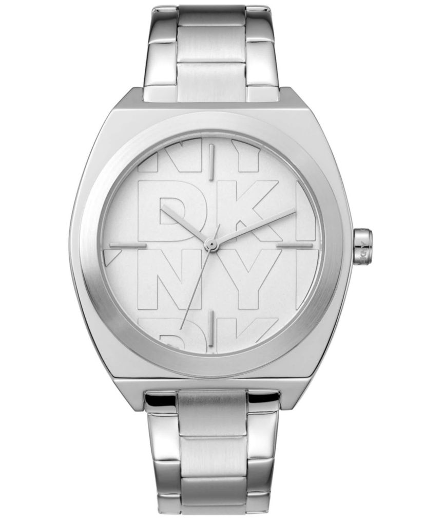 Womens Broadway Max Silver Dial Stainless Steel Bracelet Watch