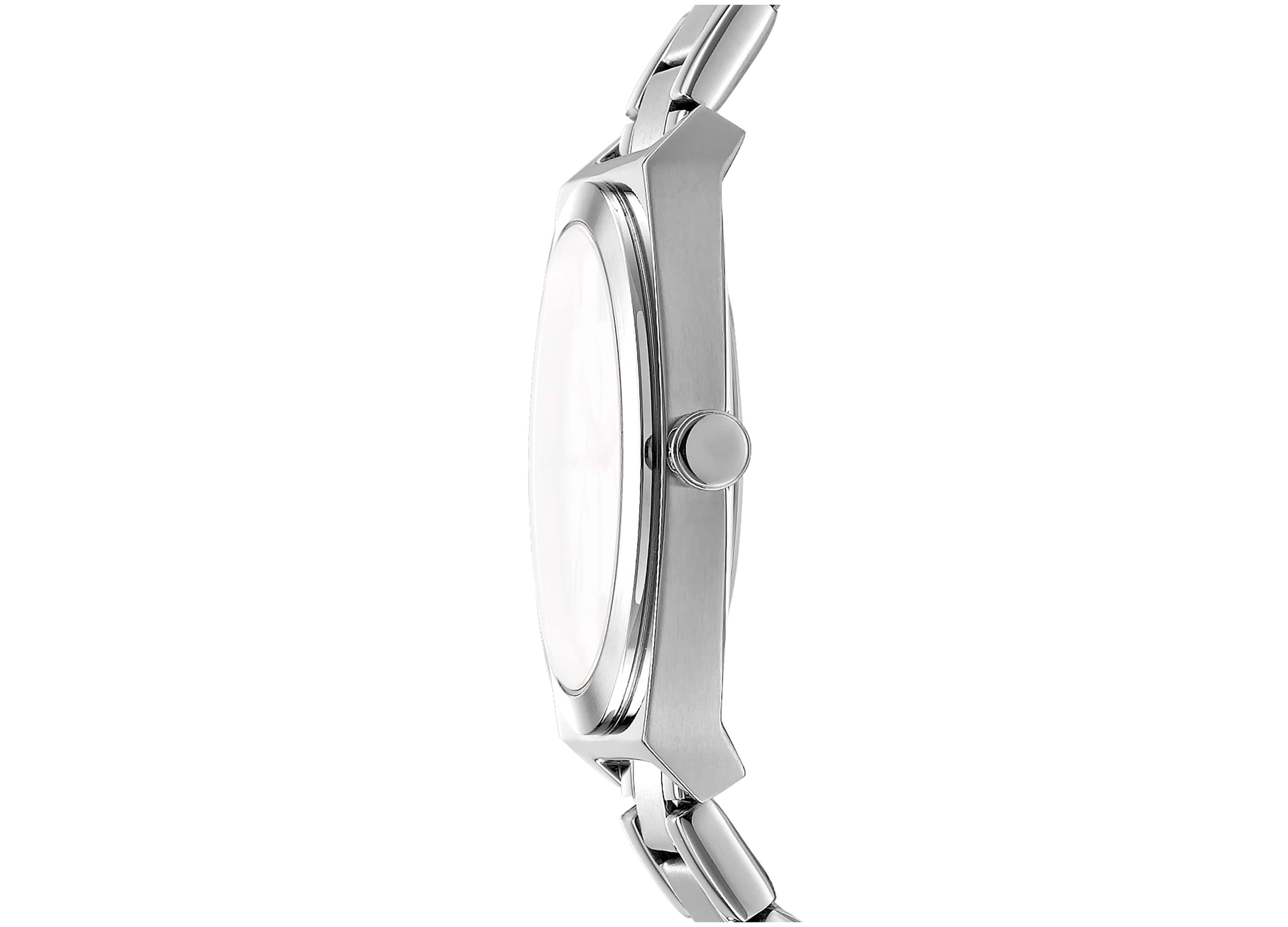 Womens Broadway Max Silver Dial Stainless Steel Bracelet Watch