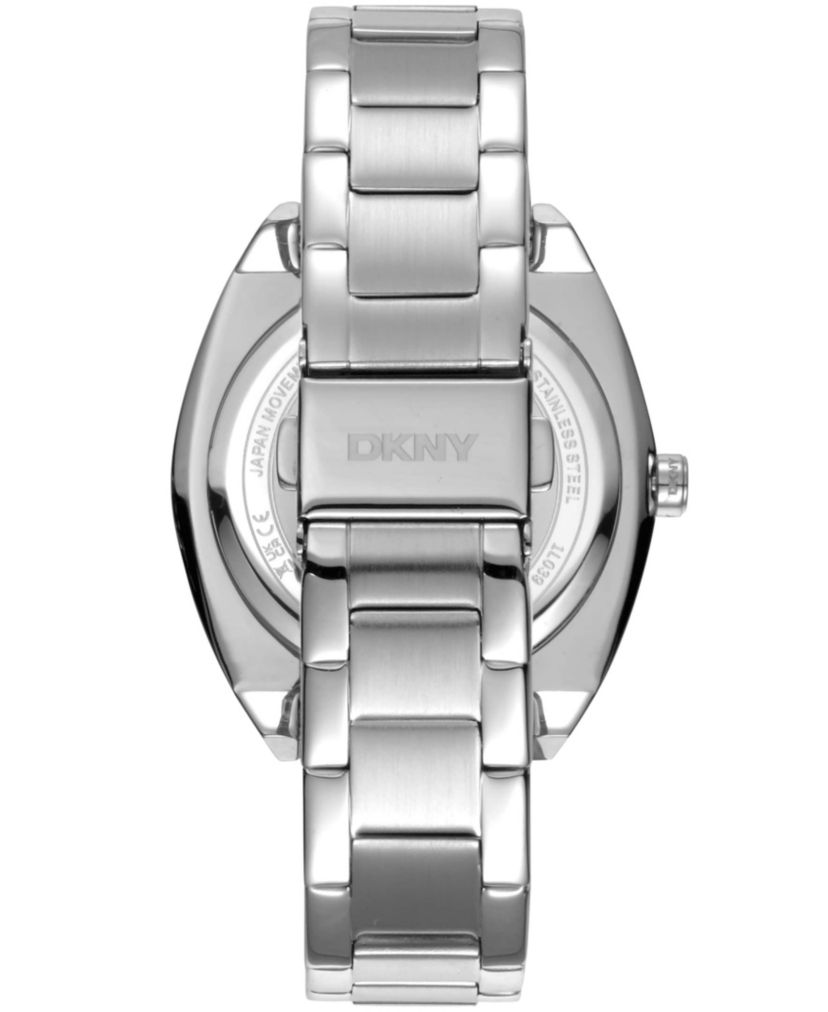 Womens Broadway Max Silver Dial Stainless Steel Bracelet Watch