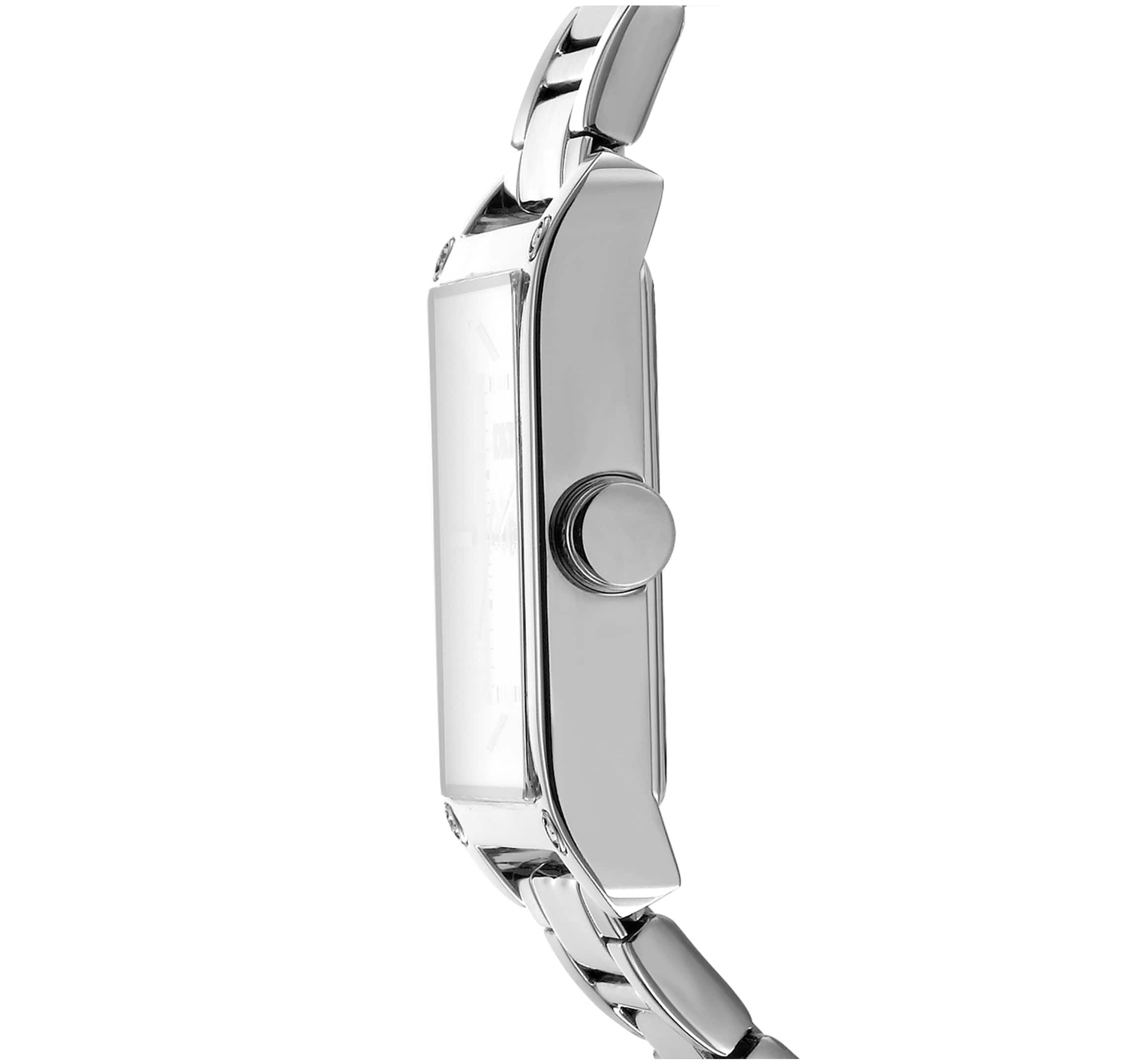 Womens Westside Maxi White Dial Rose-Gold Stainless Steel Bracelet Watch