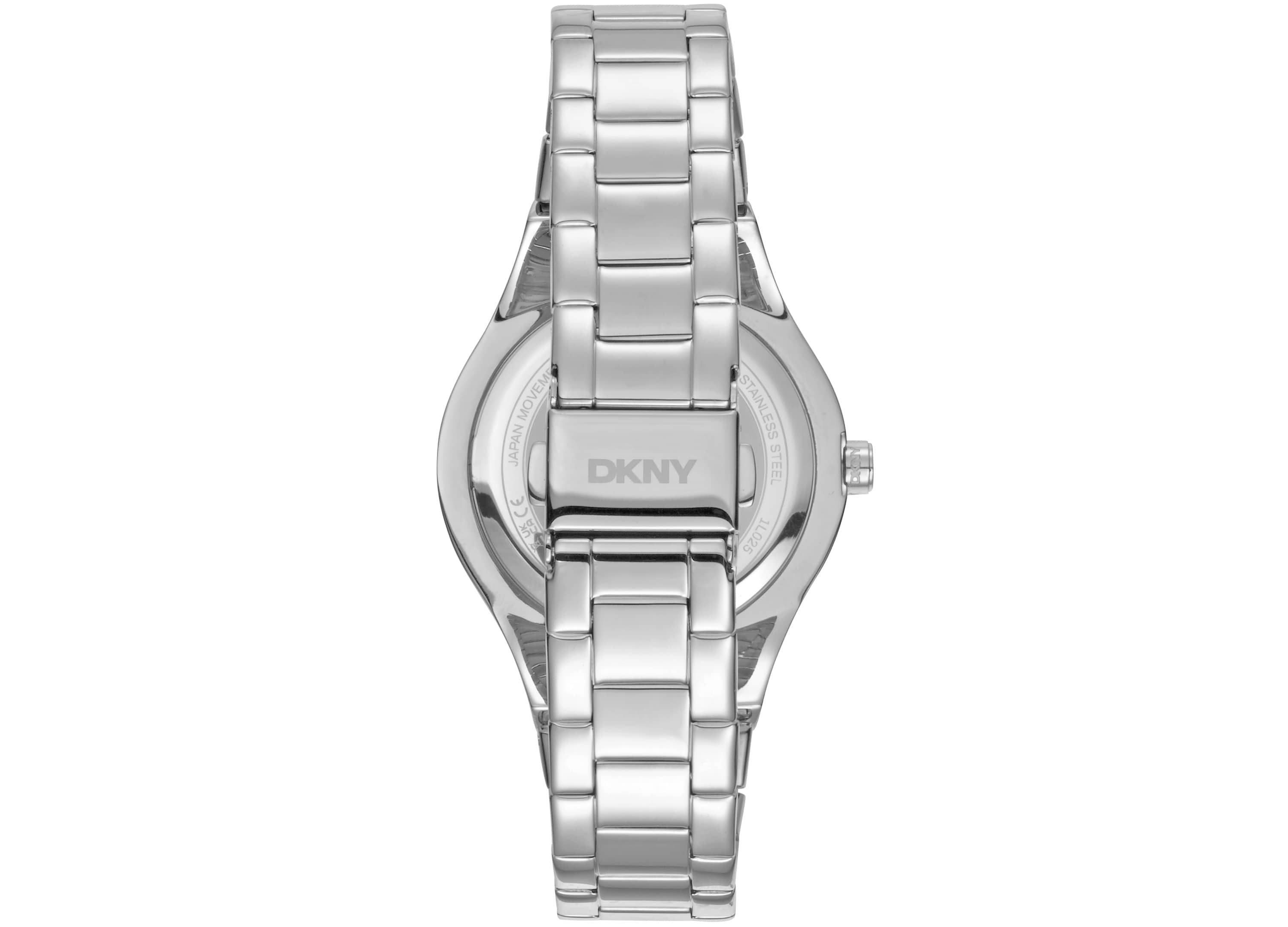 Womens Parsons Glitz Silver Dial Stainless Steel Bracelet Watch