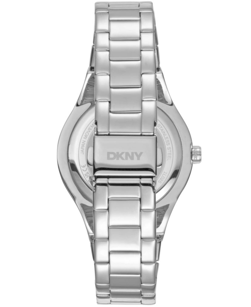 Womens Parsons Glitz Silver Dial Stainless Steel Bracelet Watch