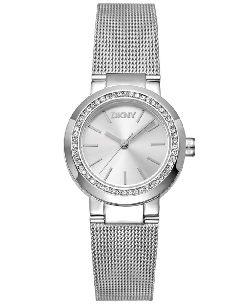 Womens Eastside Logo Light Blue Dial Gold Two-Tone Stainless Steel Bracelet Watch