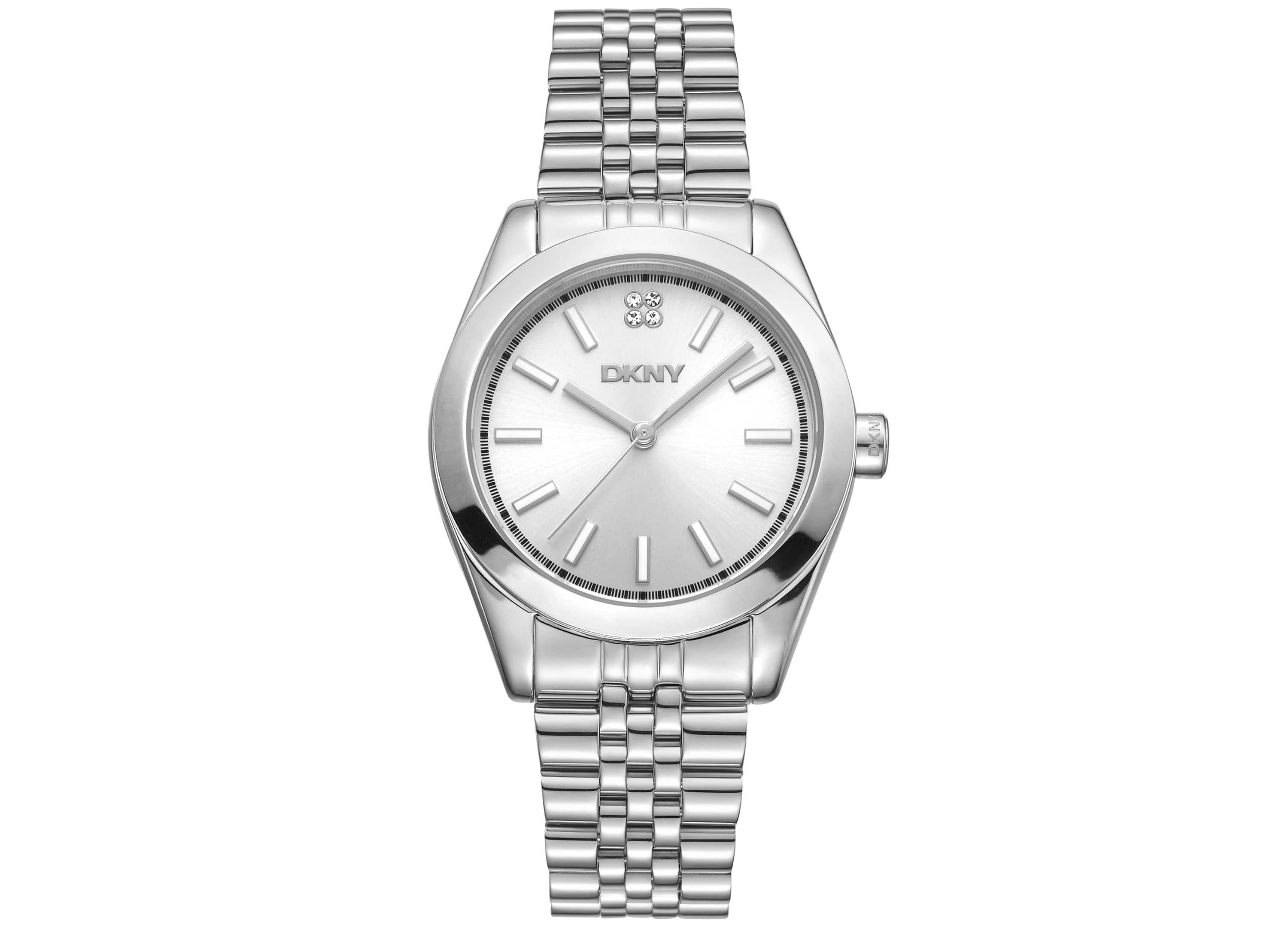 Womens Nolita Midi Silver Dial Stainless Steel Bracelet Watch