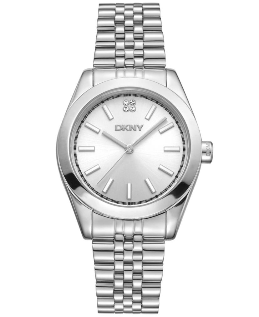 Womens Nolita Midi Silver Dial Stainless Steel Bracelet Watch