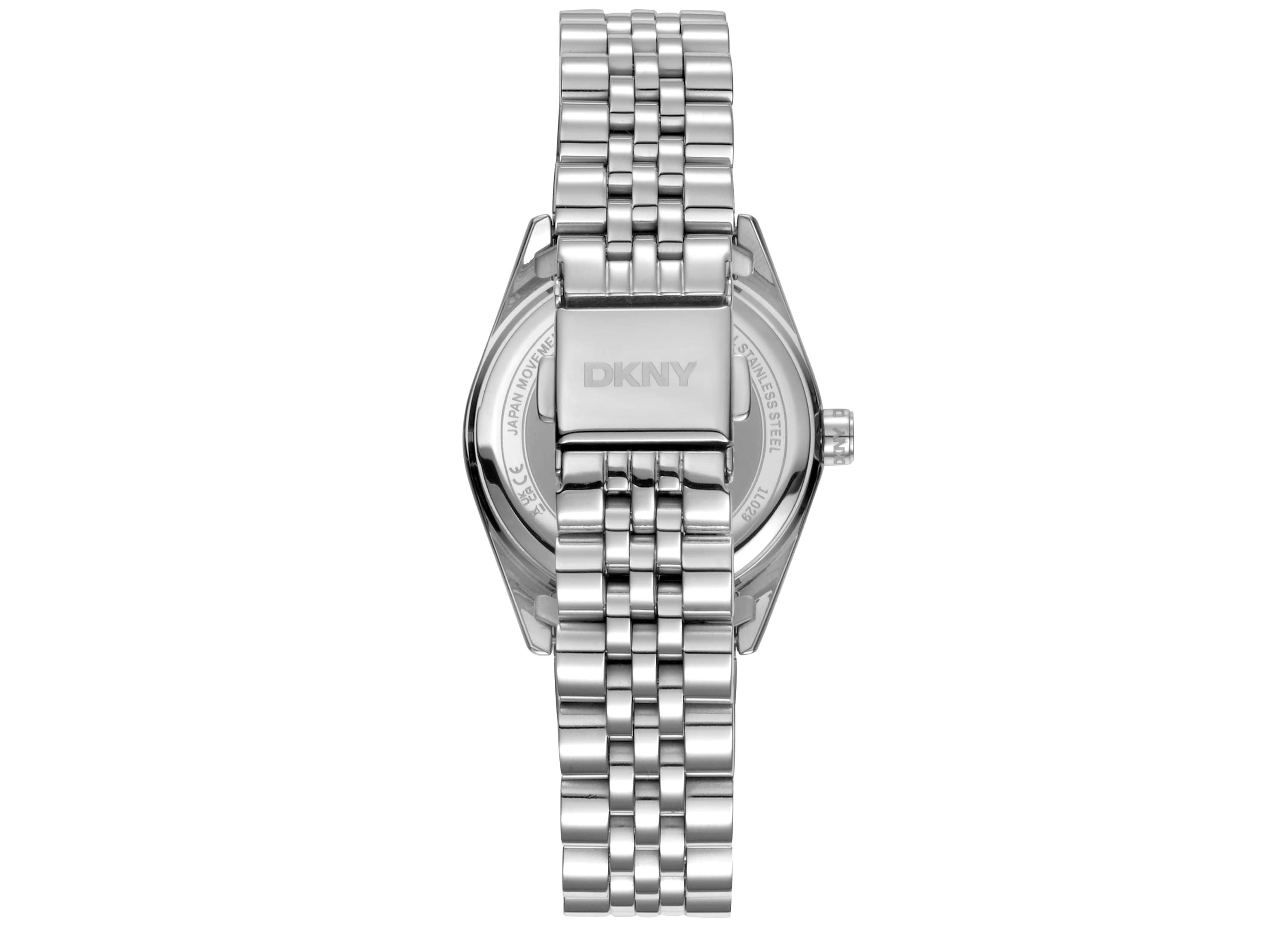 Womens Nolita Midi Pink Dial Stainless Steel Bracelet Watch