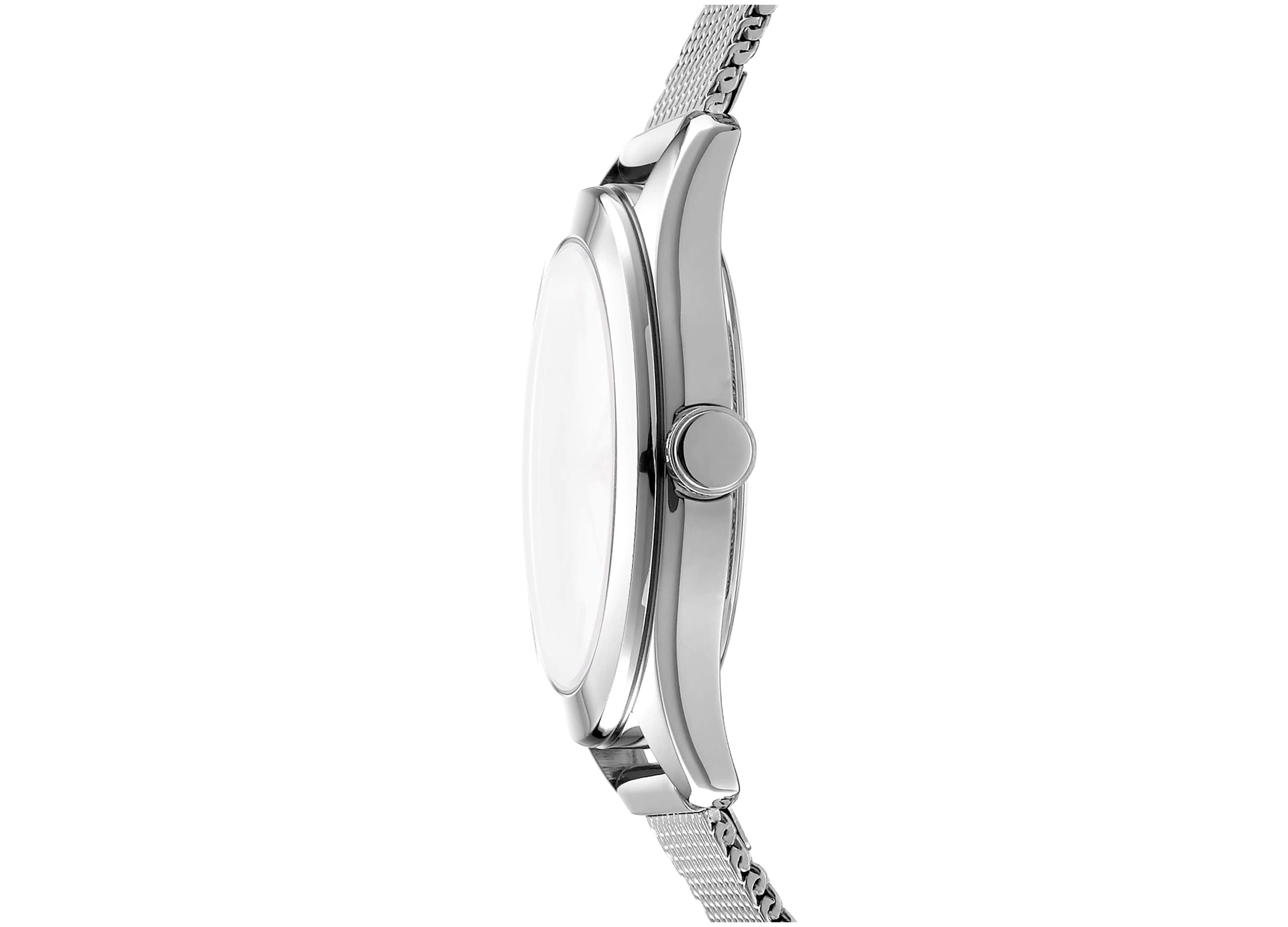 Womens Astoria Logo Silver Dial Stainless Steel Bracelet Watch