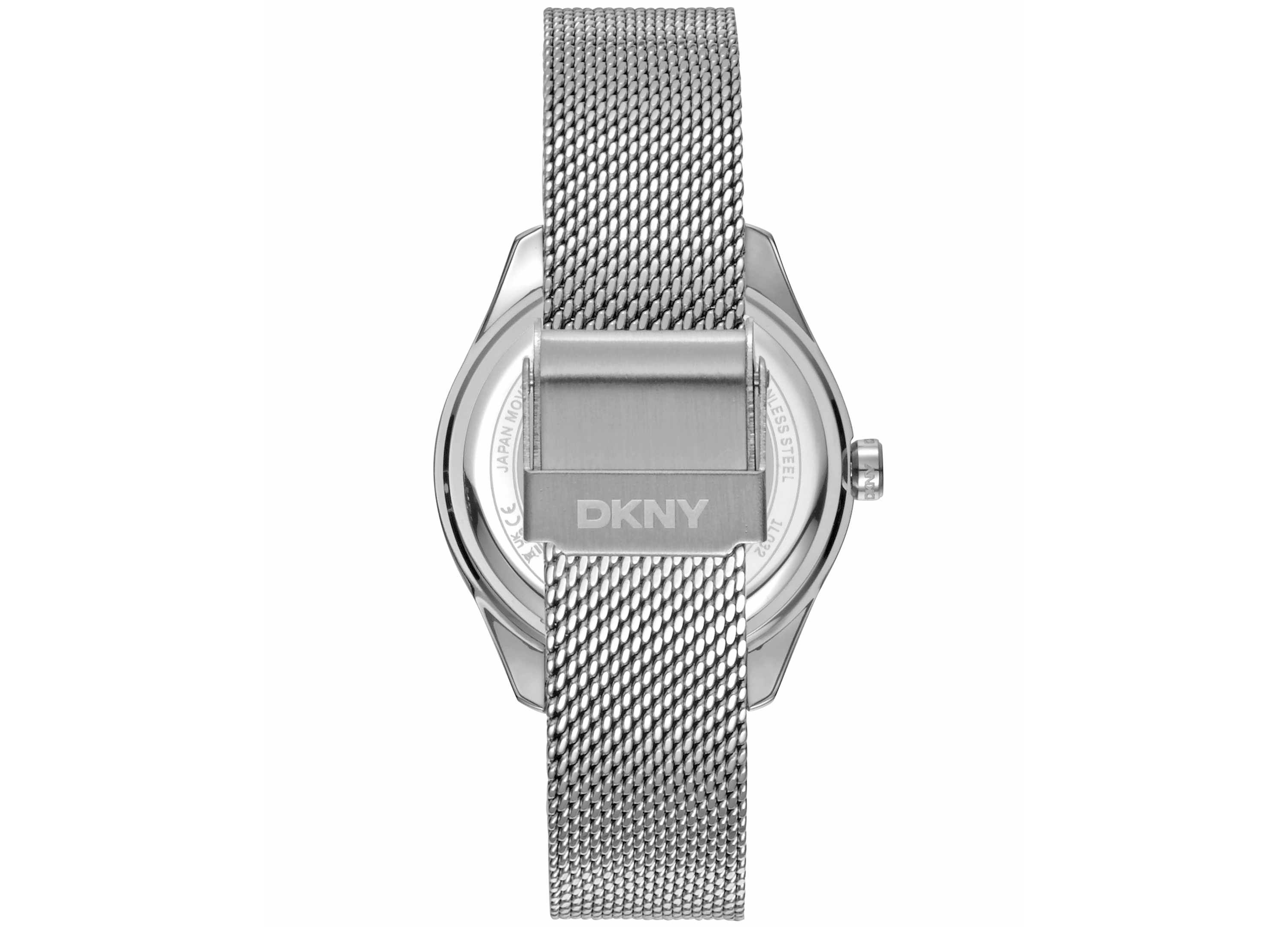 Womens Astoria Logo Silver Dial Stainless Steel Bracelet Watch