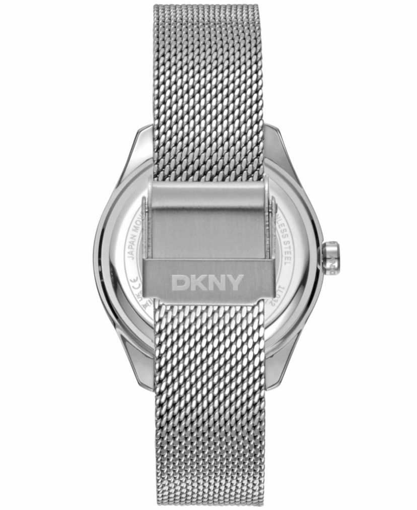 Womens Astoria Logo Silver Dial Stainless Steel Bracelet Watch