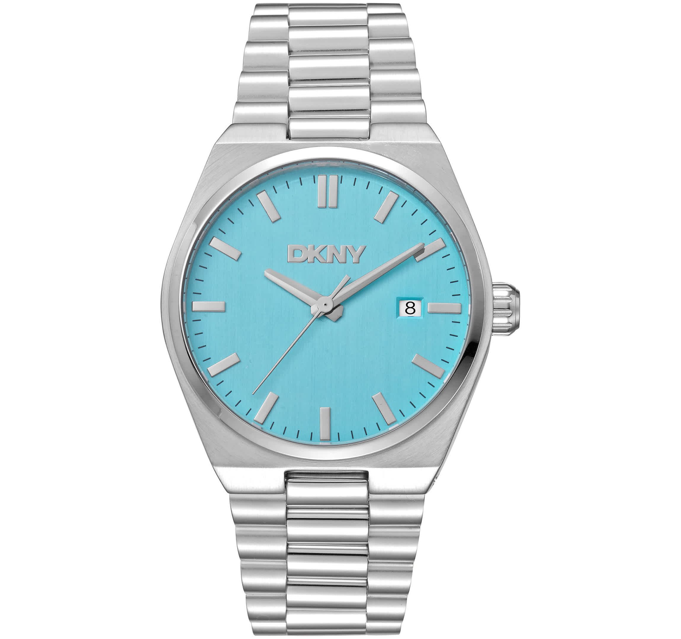 NWT DKNY Fashion Blue Dial Ladies Watch DKNY , Silver Tone With Blue Dial, Womens, Fashion Watch - Etsy main image 2