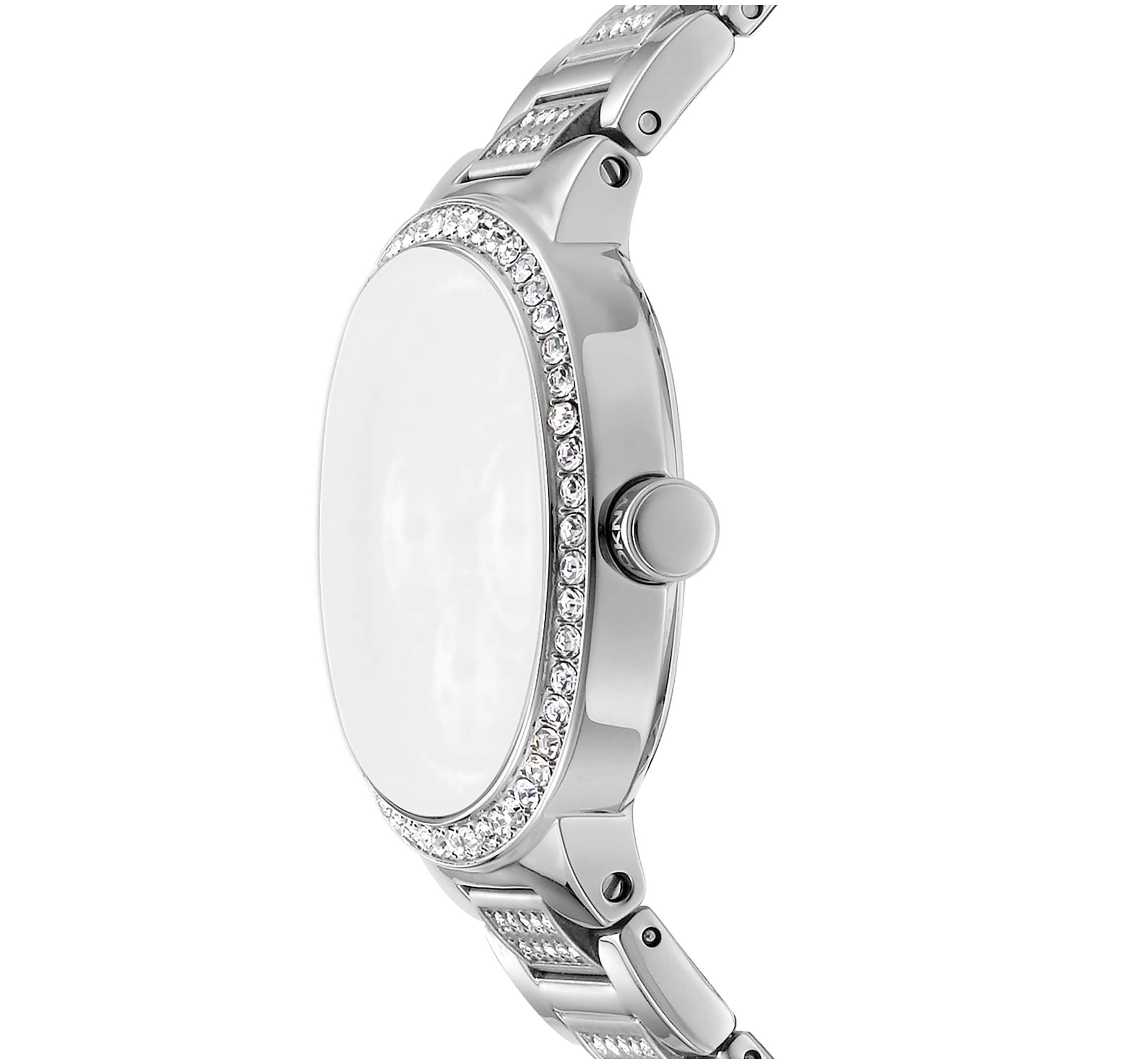 Dooney & Bourke Black and Silver Crystal Watch Peugeot Women main image 2