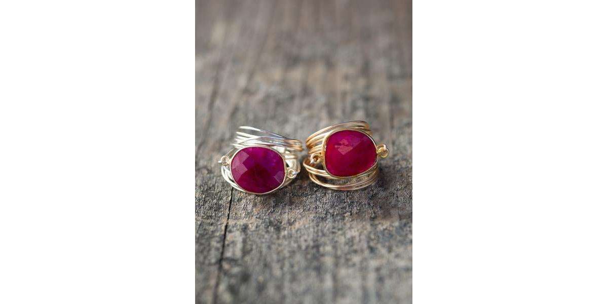 Torrey Ring In Ruby