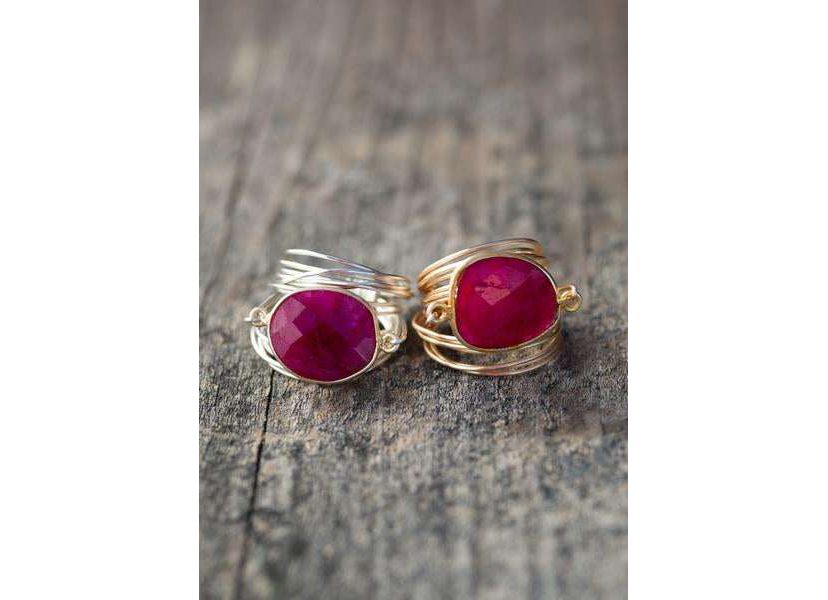 Torrey Ring In Ruby