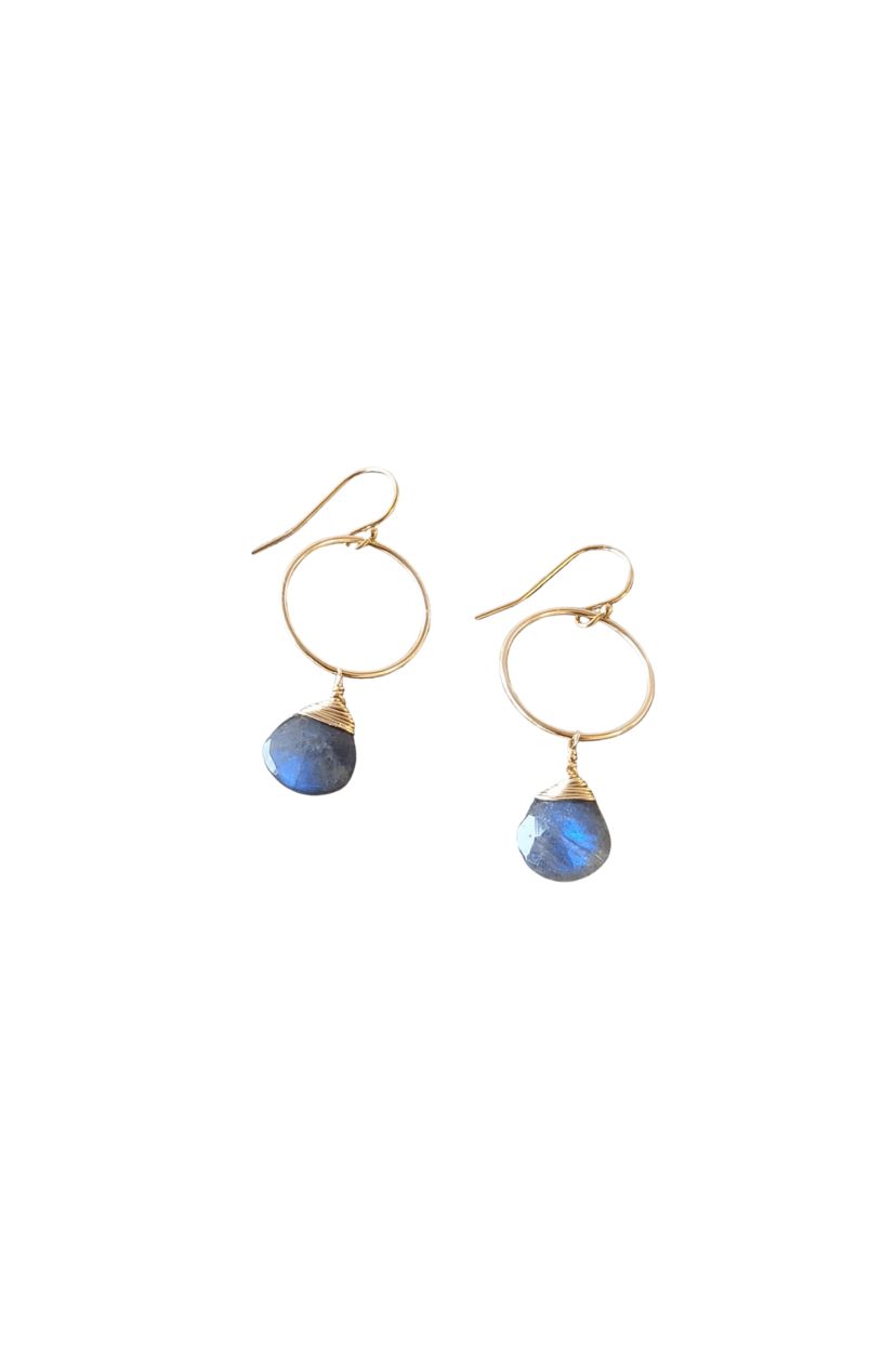 Yuliya Earring In Labradorite