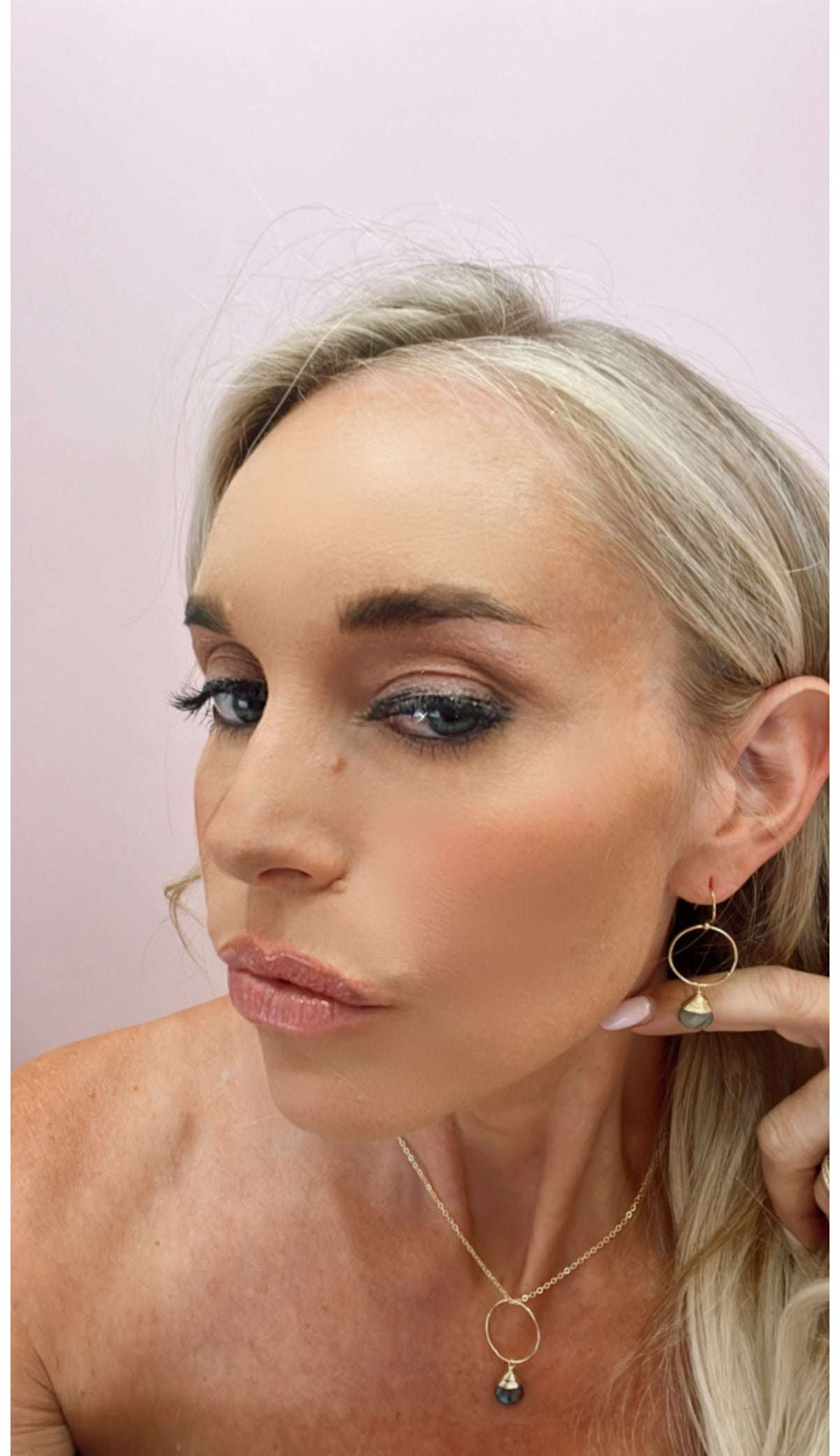 Yuliya Earring In Labradorite