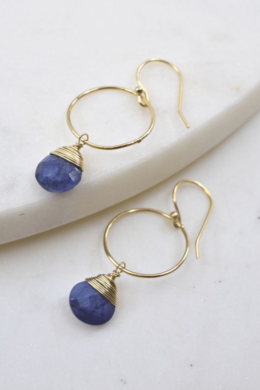 Yuliya Earring In Labradorite
