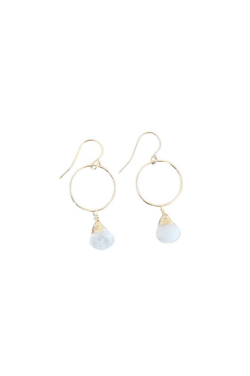 Yuliya Earring In Moonstone