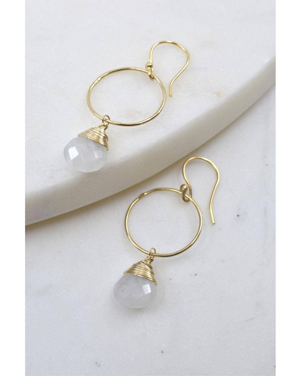 Yuliya Earring In Moonstone