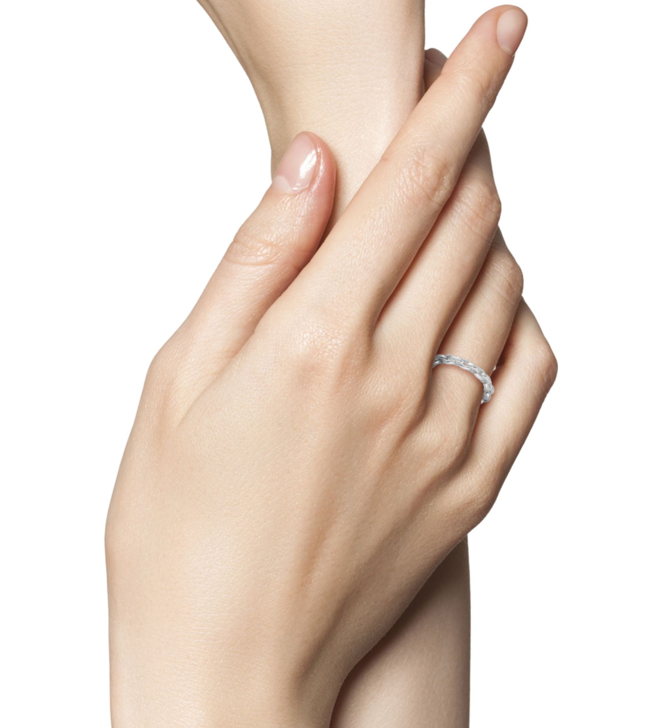 Sterling Silver Chain Link Ring