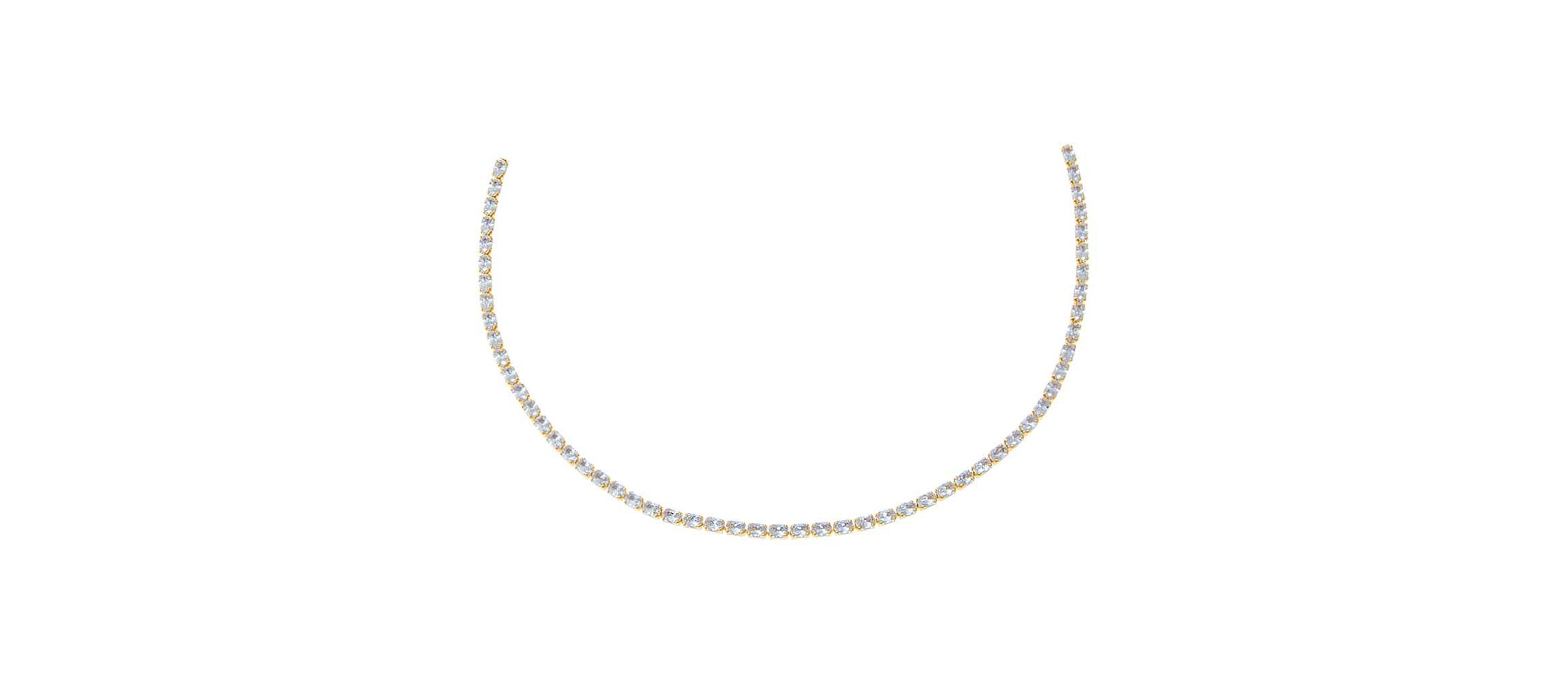 Colored Four Prong Tennis Choker