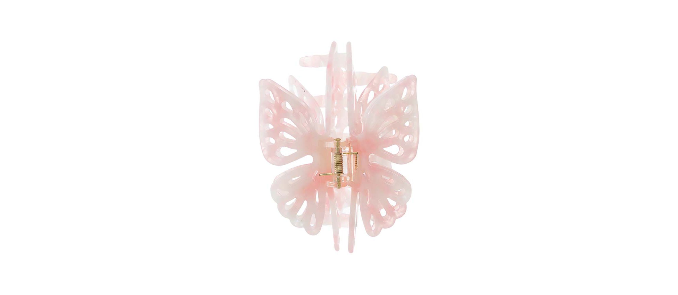 Pretty In Pink Butterfly Claw Clip