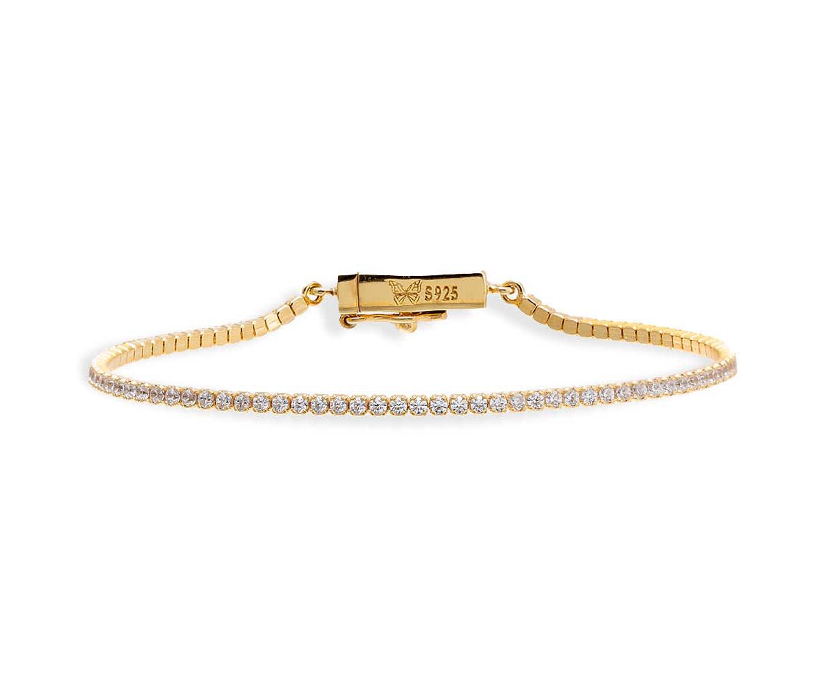 Classic Thin Tennis Bracelet