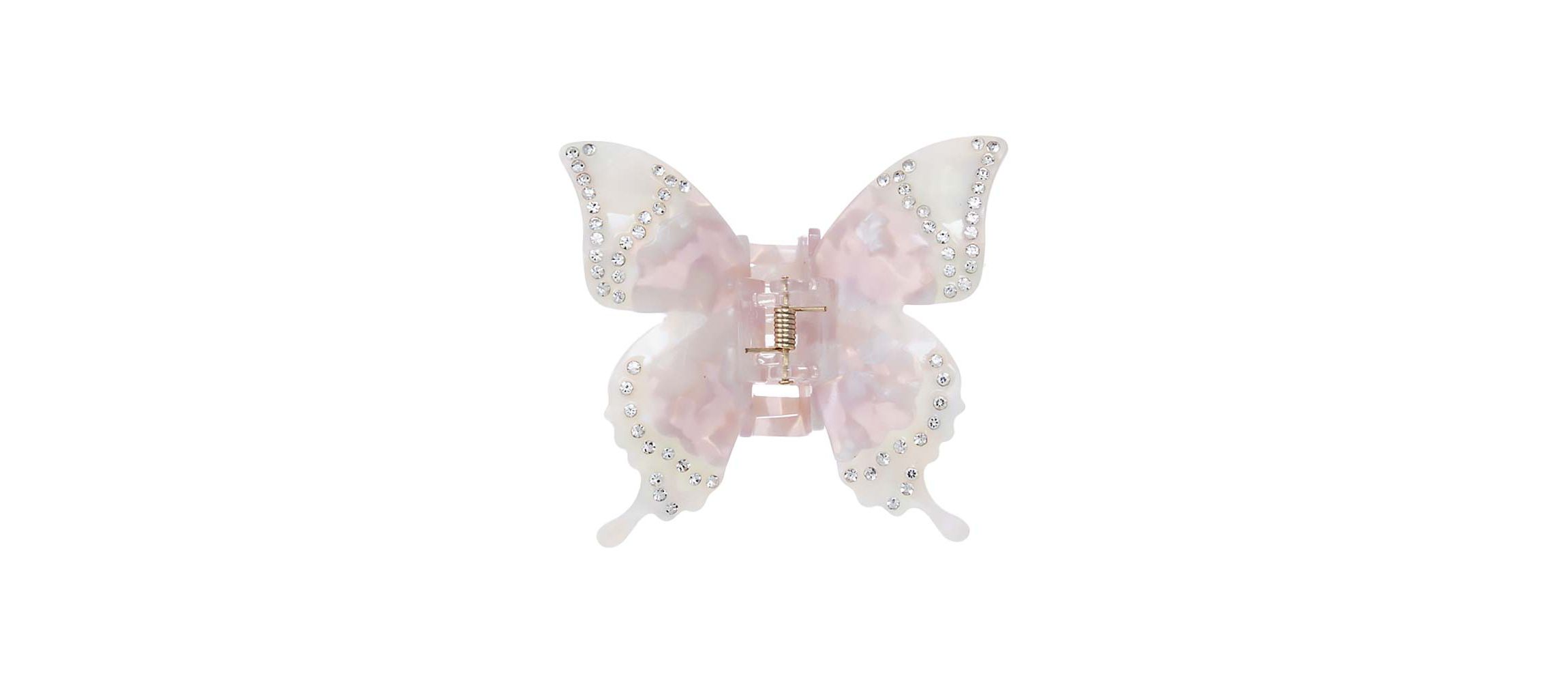 Rhinestone Butterfly Hair Claw Clip