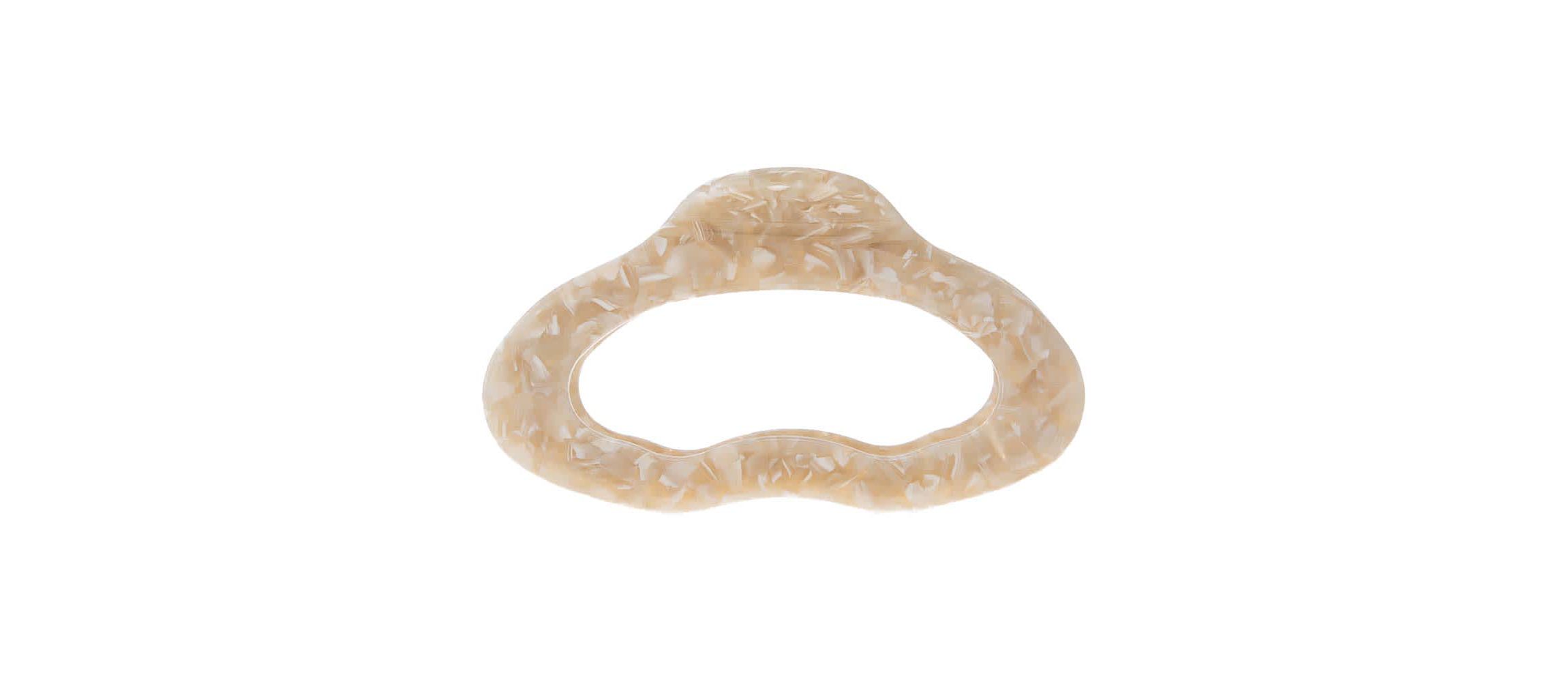 Jumbo Open Lip Shape Hair Claw Clip