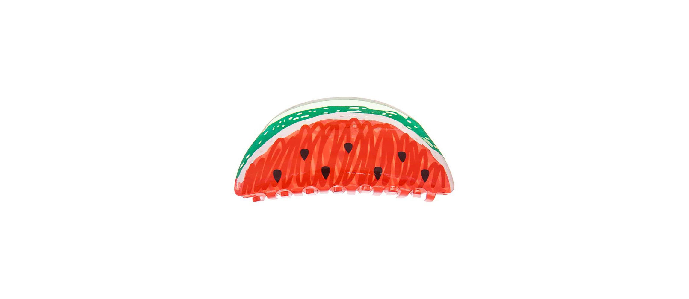 Watermelon Sketch Hair Claw Clip