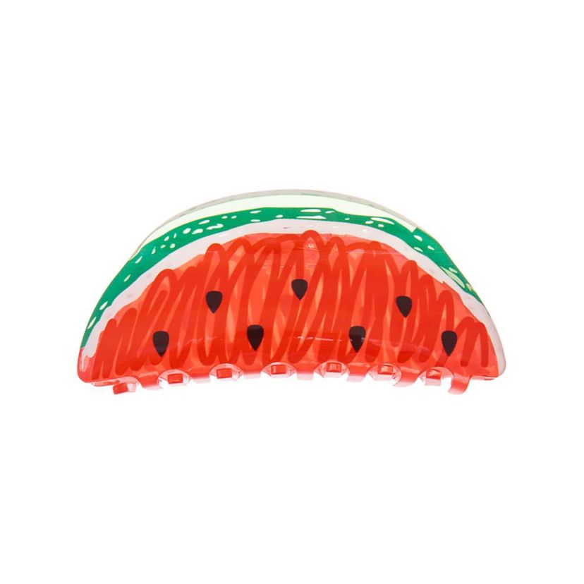 Watermelon Sketch Hair Claw Clip