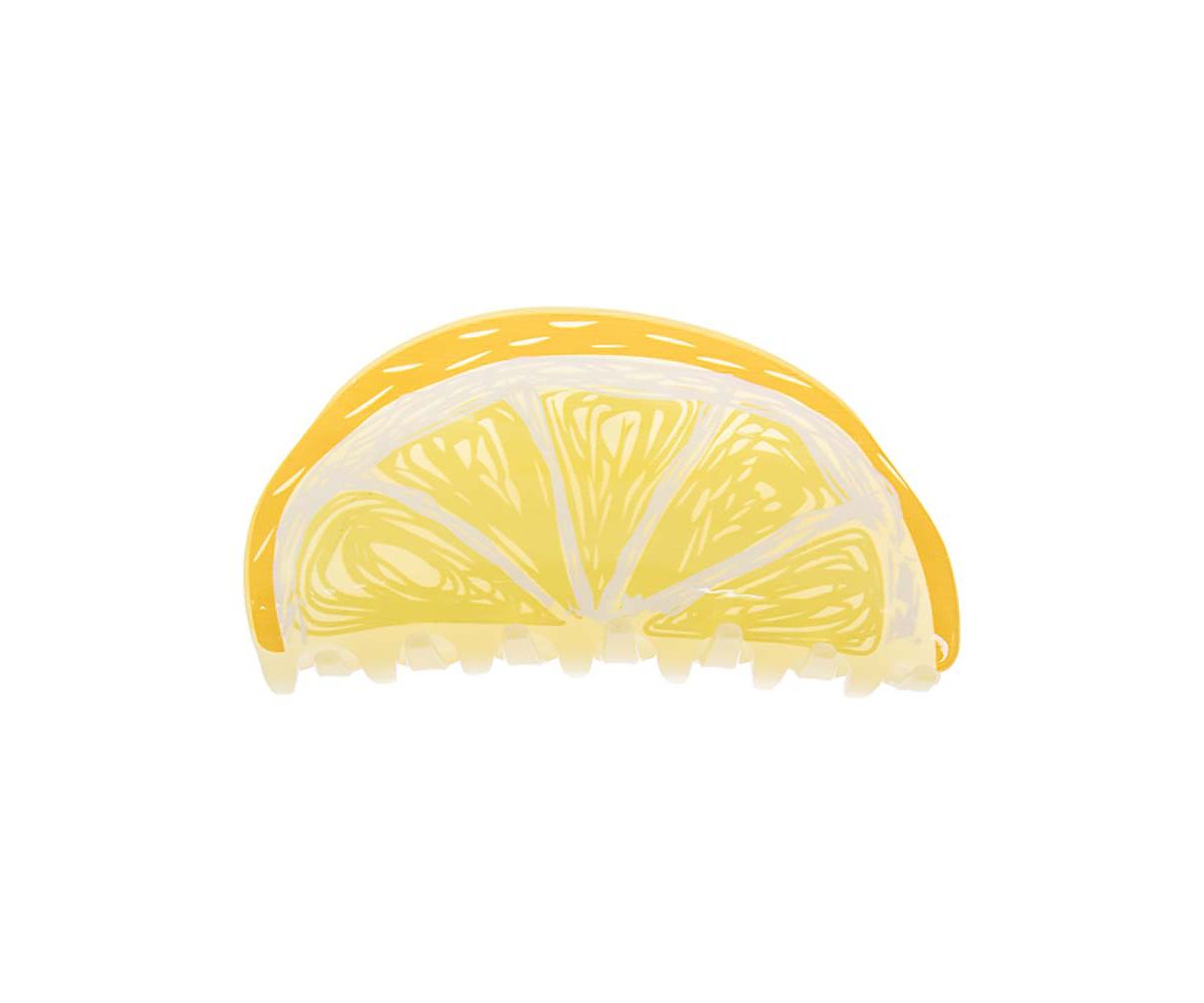 Lemon Slice Hair Claw Clip