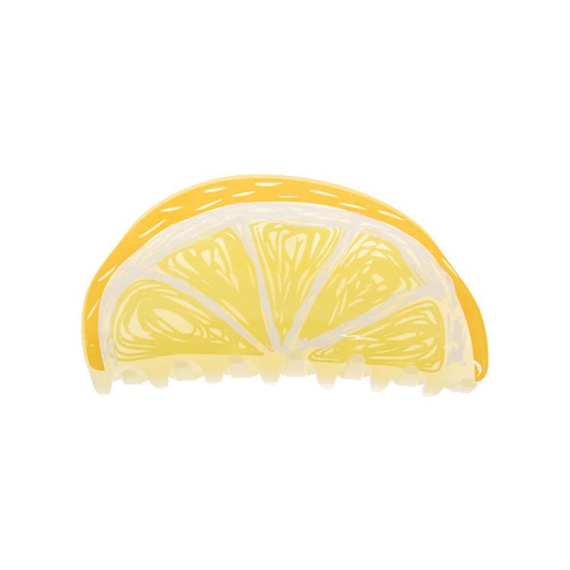 Lemon Slice Hair Claw Clip