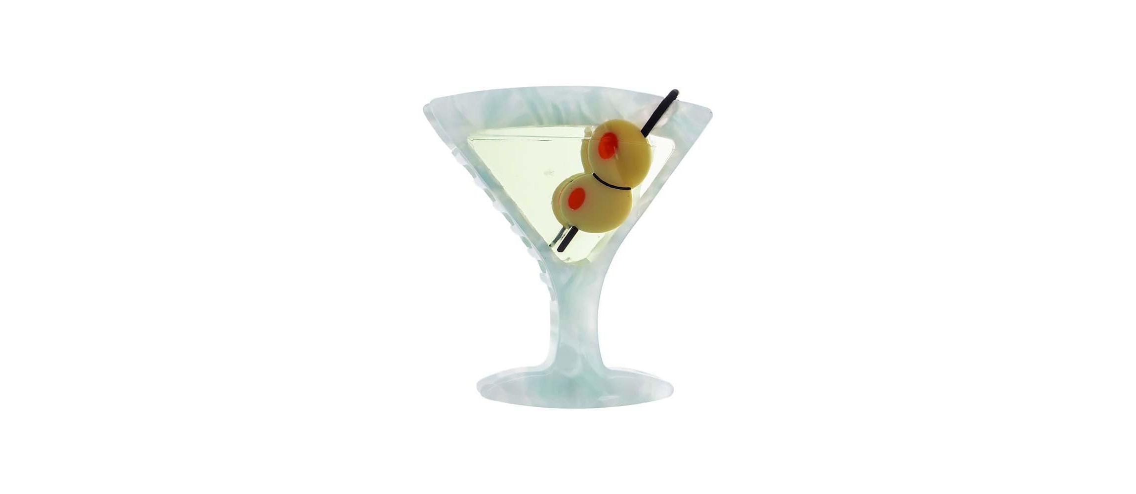 Dirty Martini Hair Claw Clip