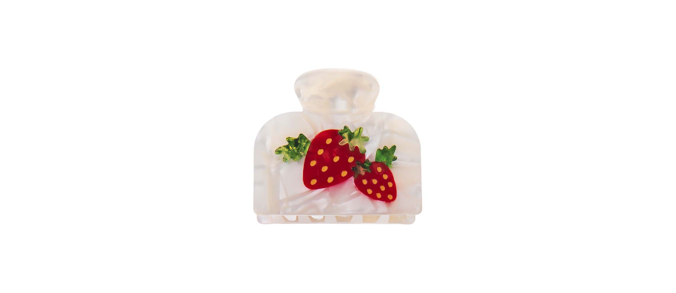 Mommy & Me Strawberry Claw Clip
