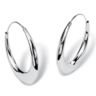 Hoop Earrings in .925 Sterling Silver