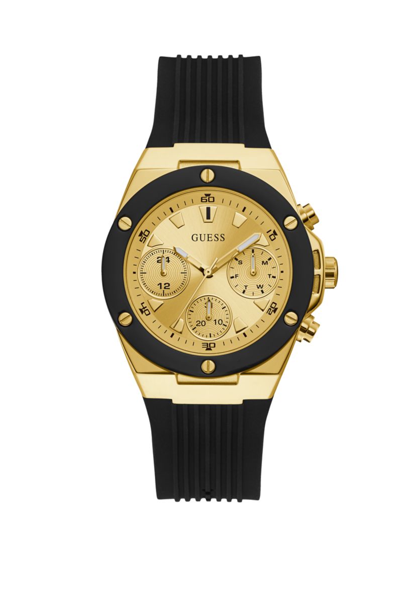 Black Gold Water Resistant Watch 
